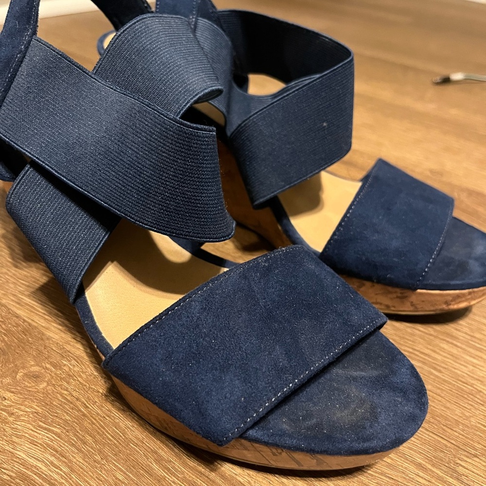 Women's American Eagle Navy Sandals